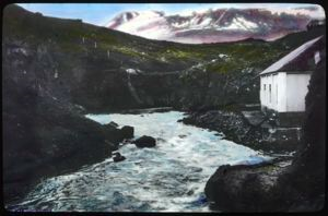 Image of Stream and House in Iceland